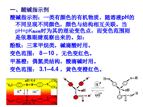 确定滴定终点的方法