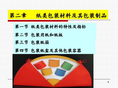 食品包装第二章 纸类包装材料ppt课件