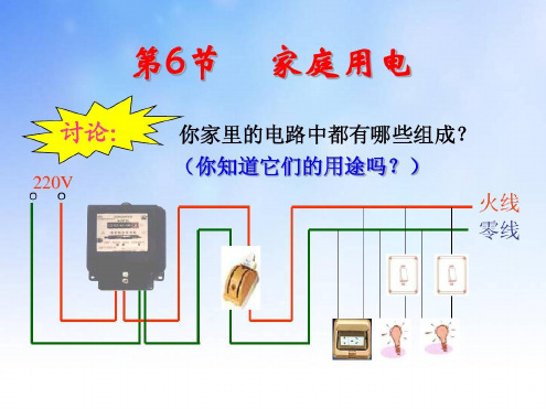 培训学习资料-家庭用电-2022年学习资料