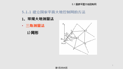 武汉大学大地测量学PPT课件