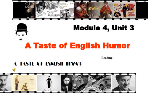 人教版高一必修4 Unit 3 A taste of English humour