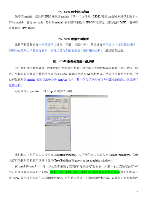 SPM中文教程汇总(已整理)