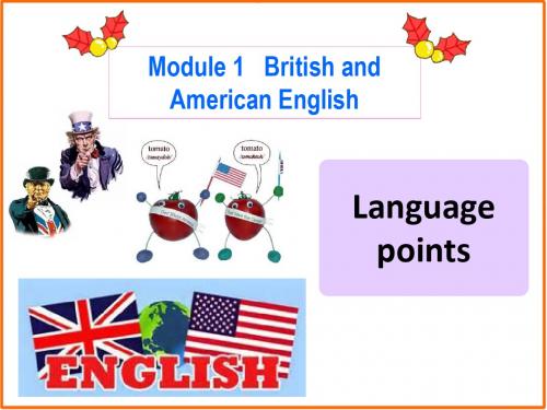 2018年外研版高中英语必修五课件：Module1 Language Points (共33张PPT)