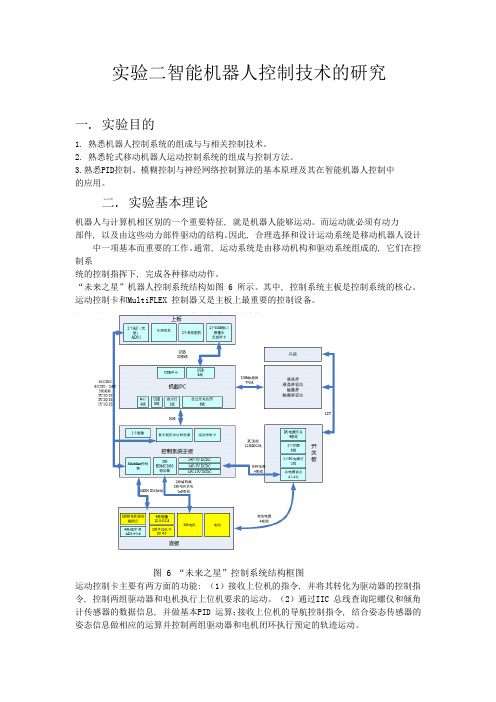 智能机器人实验二