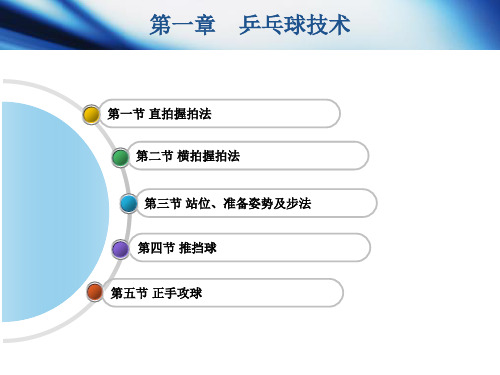 乒乓球理论教学课件