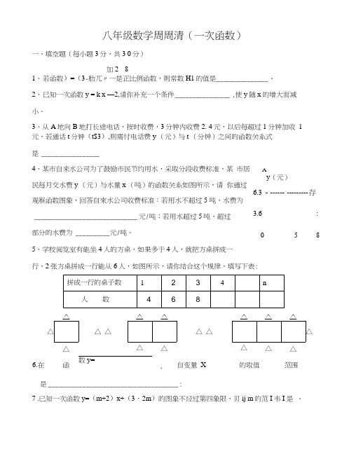 八年级数学周周清(1).docx