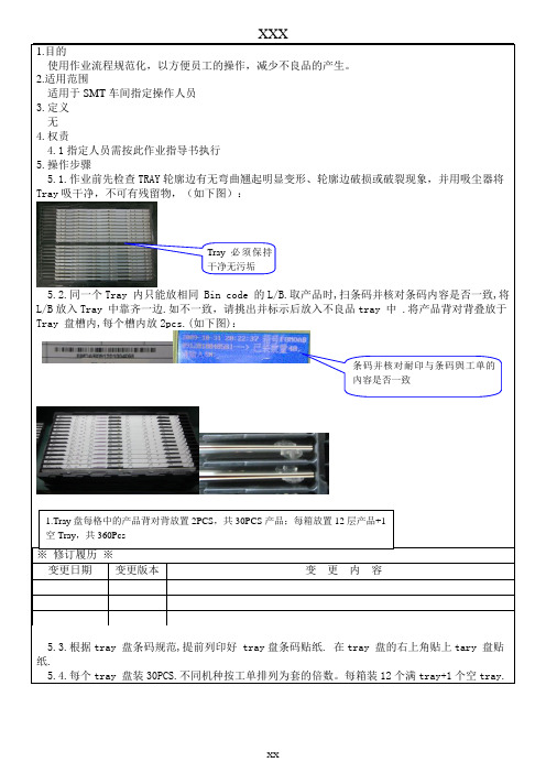 包装作业指导书