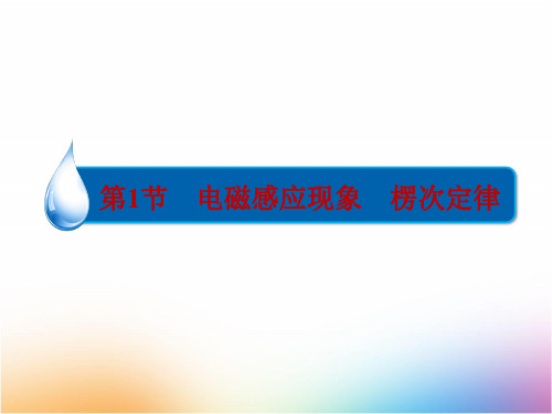 高三物理一轮复习精品课件3:9.1电磁感应现象 楞次定律