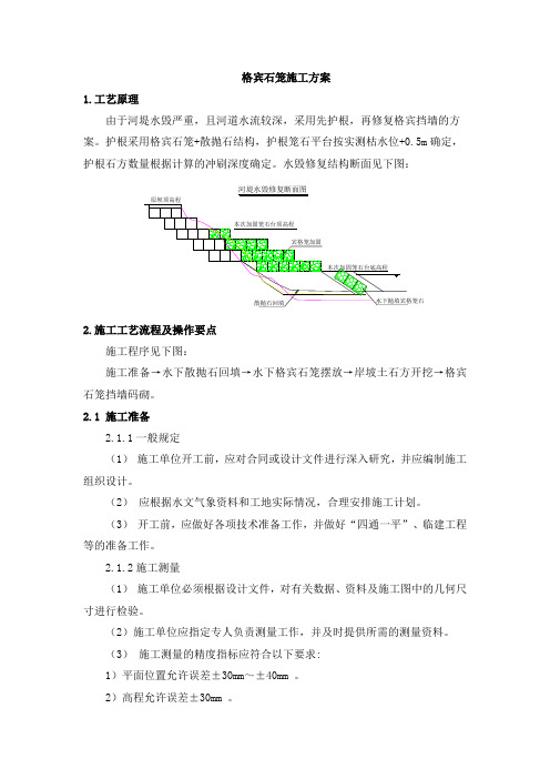 格宾石笼施工方案_2