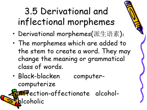 英语语言学morphology