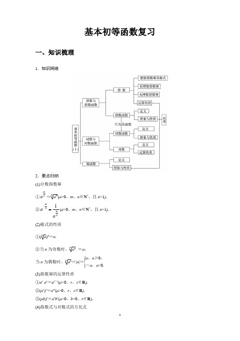 基本初等函数复习