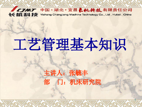 《工艺管理基本知识》