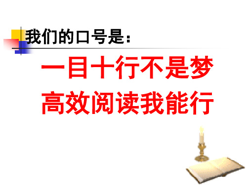 高效阅读训练新PPT课件.ppt