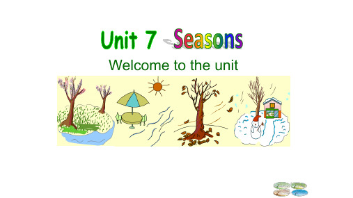 牛津译林版8A英语八年级上册Unit 7 Welcome to the unit课件