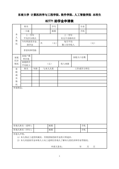 东南大学计算机科学与工程学院、软件学院、人工智能学院