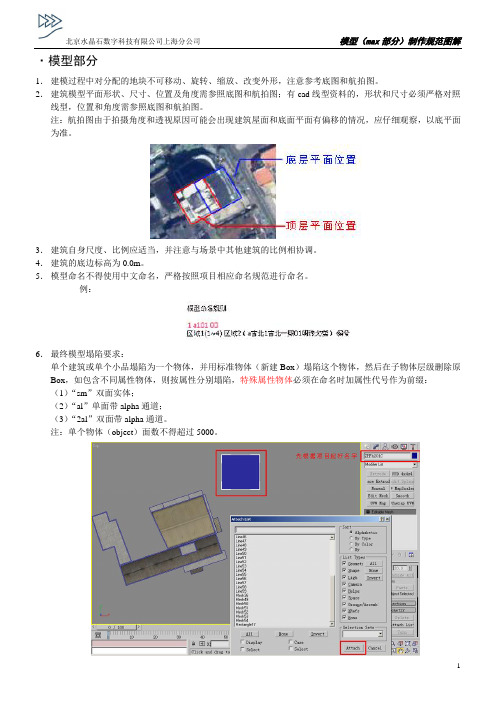 建筑模型制作规范图解