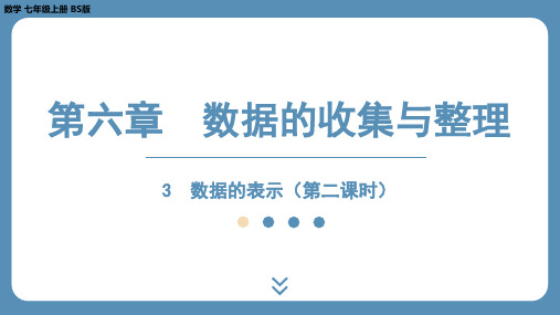 2024-2025学年度北师版七上数学6.3数据的表示(第二课时)【课件】