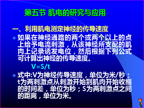 第五节 肌电的研究与应用