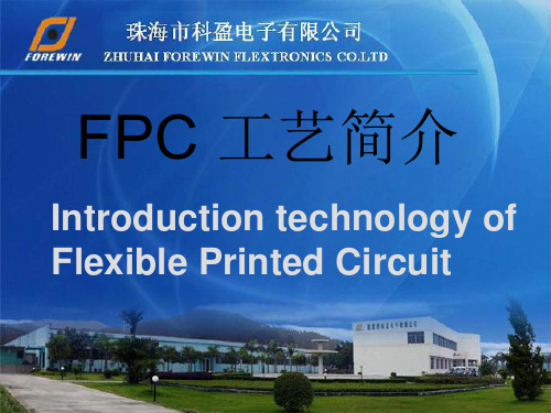 FPC工艺简介