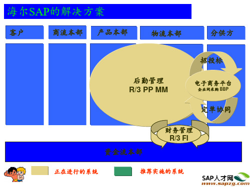 海尔SAP的解决方案