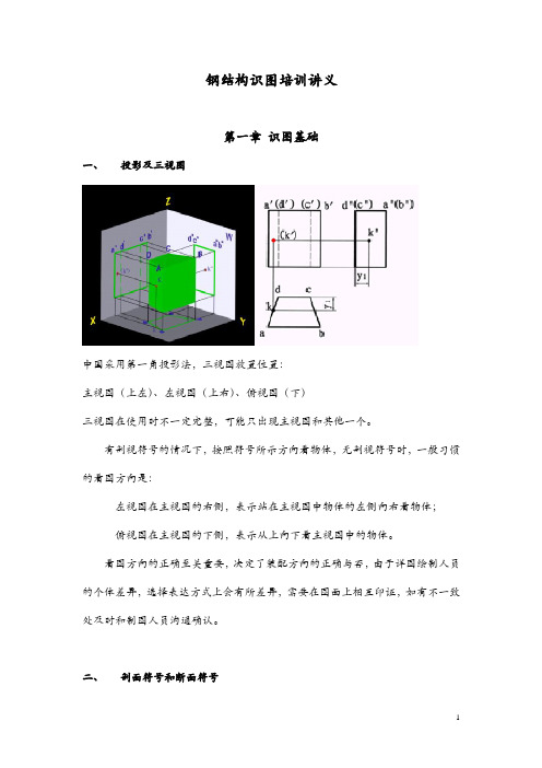 钢结构识图讲义及钢结构识图学习