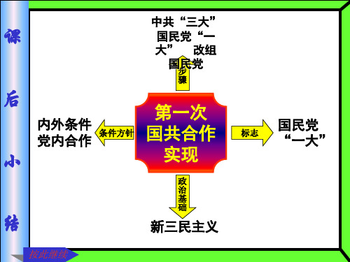 【历史课件】第六章第一节第一次国共合作的实现(5)