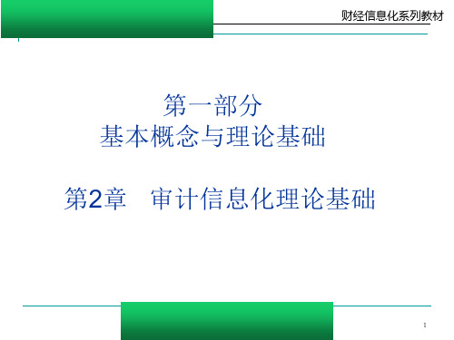 审计信息化理论与实务