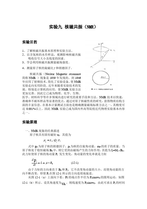 核磁共振(NMR)