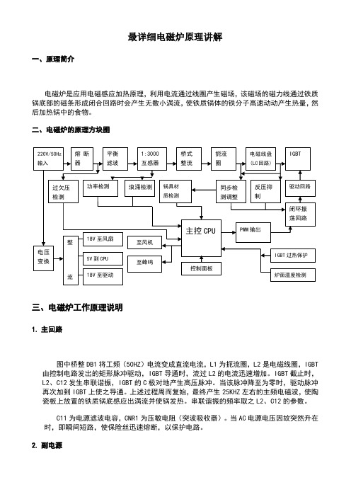 全面讲解电磁炉的工作原理