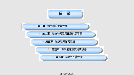 燃气基本知识培训PPT课件