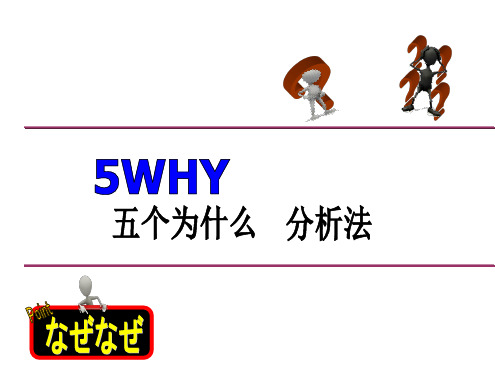 5WHY_分析法培训(超经典)