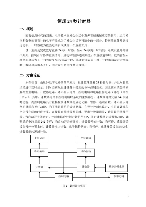 二十四秒计时器