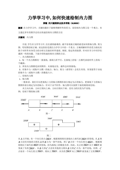 力学-内力图的绘制