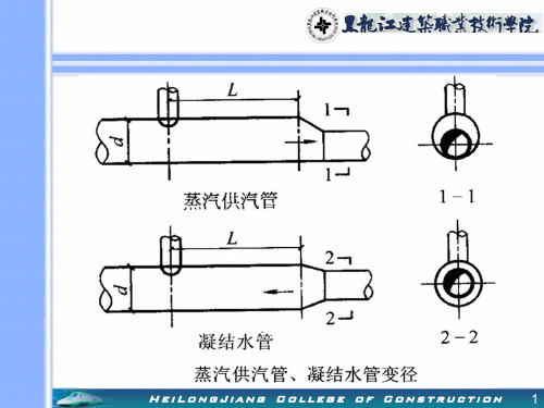 蒸汽供气管、凝结水管变径讲解