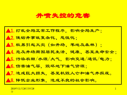 井喷事故案例培训1(ppt文档)