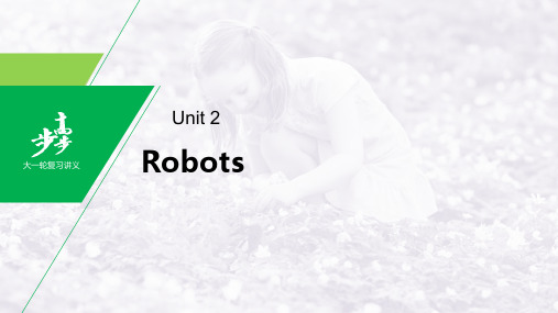 22版：Unit 2　Robots(步步高)