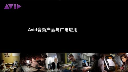 AVID音频产品和广电应用