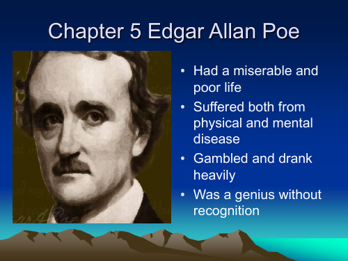 5 Edgar Allan Poe