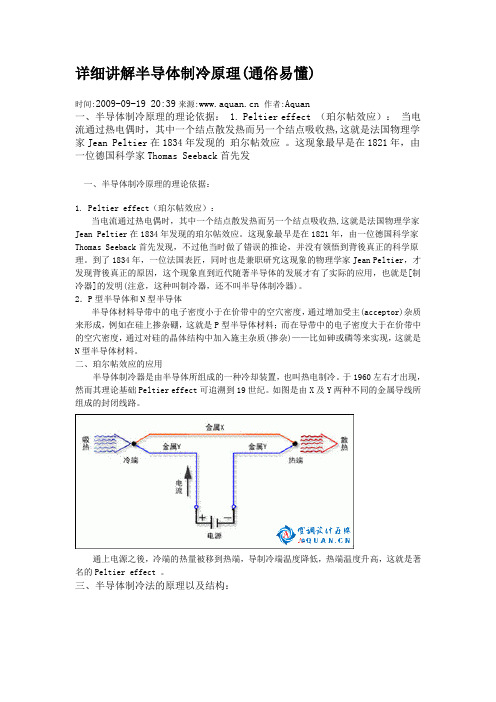 详细讲解半导体制冷原理(可用于电子电路和芯片散热)