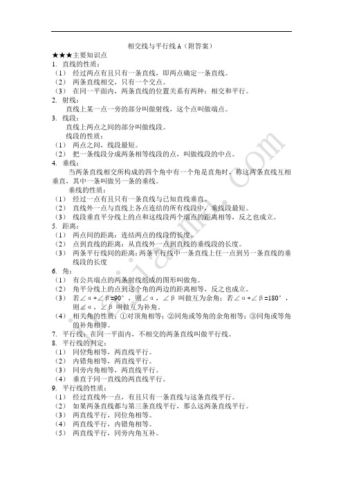 相交线2