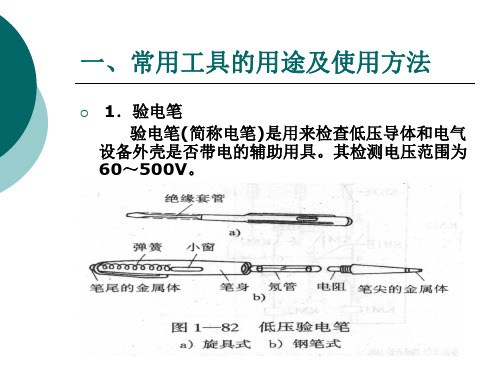 常用工具与量具及仪表