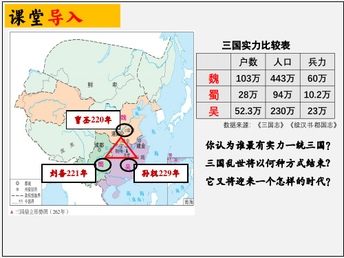 2024年七年级历史上册第17课西晋的短暂统一和北方各族的内迁课件