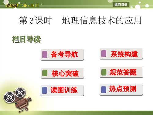 2013年高考地理二轮复习课件第3课时 地理信息技术的应用