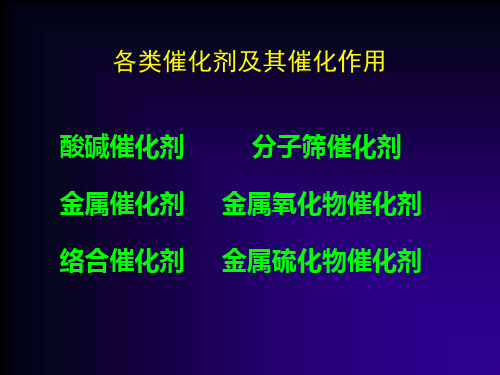 第四章_固体酸碱催化剂及其催化作用