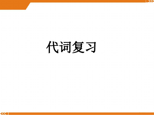 小升初英语知识点专项复习专题二_词类_代词课件