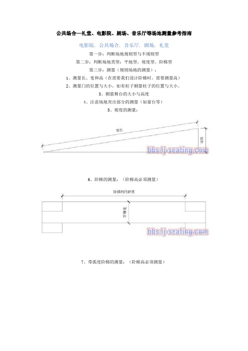 公共场合—礼堂、电影院、剧场、音乐厅等场地测量参考指南