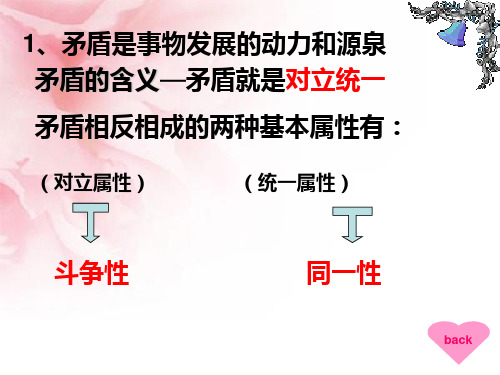 矛盾的普遍性和特殊性PPT