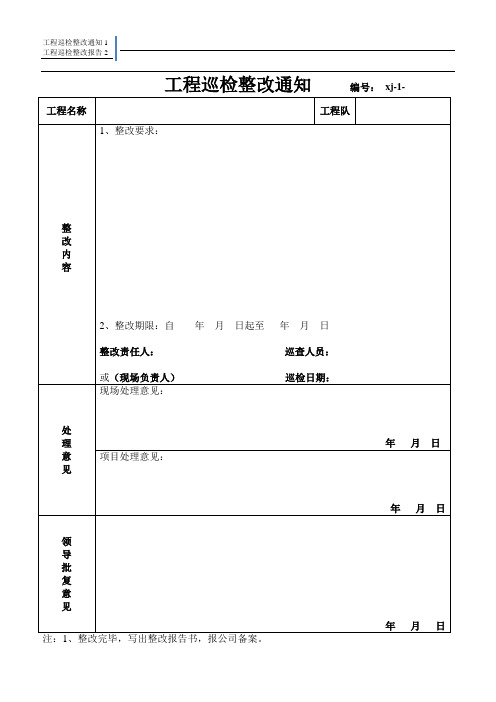 工程巡检整改通知及报告-LMxj