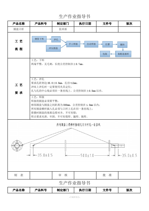 元拓盘式脚手架生产工艺流程及要求