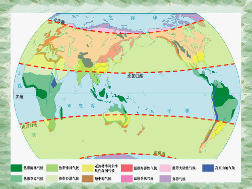 人教版初中地理七年级上册第三章第4节世界的气候  课件(共24张PPT)